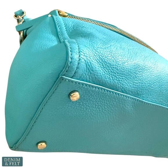 Kate Spade Cobble Hill Little Minka Blue Leather Shoulder Bag Handbag/Purse - Picture 9 of 16